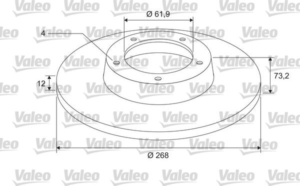 Valeo 675409 - Bremžu diski autodraugiem.lv