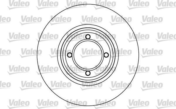 Valeo 186202 - Bremžu diski autodraugiem.lv