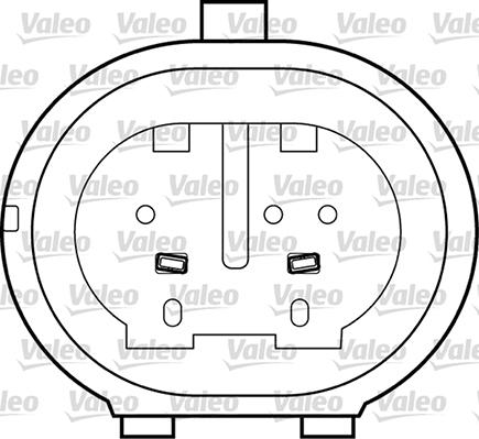 Valeo 850483 - Stikla pacelšanas mehānisms autodraugiem.lv