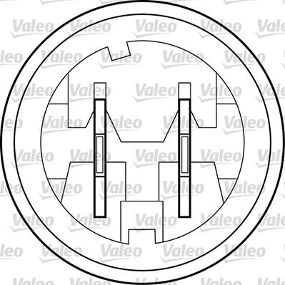 Valeo 850657 - Stikla pacelšanas mehānisms autodraugiem.lv