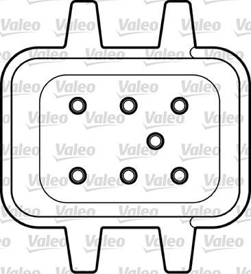 Valeo 850612 - Stikla pacelšanas mehānisms autodraugiem.lv