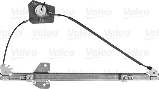 Valeo 851314 - Stikla pacelšanas mehānisms autodraugiem.lv