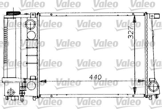 Valeo 819410 - Radiators, Motora dzesēšanas sistēma autodraugiem.lv