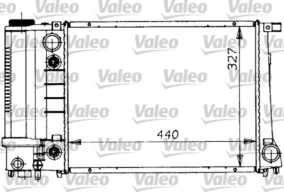 Valeo 819411 - Radiators, Motora dzesēšanas sistēma autodraugiem.lv