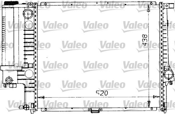 Valeo 819412 - Radiators, Motora dzesēšanas sistēma autodraugiem.lv