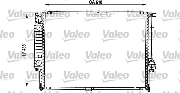 Valeo 819417 - Radiators, Motora dzesēšanas sistēma autodraugiem.lv
