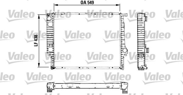 Valeo 819422 - Radiators, Motora dzesēšanas sistēma autodraugiem.lv