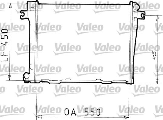 Valeo 819394 - Radiators, Motora dzesēšanas sistēma autodraugiem.lv