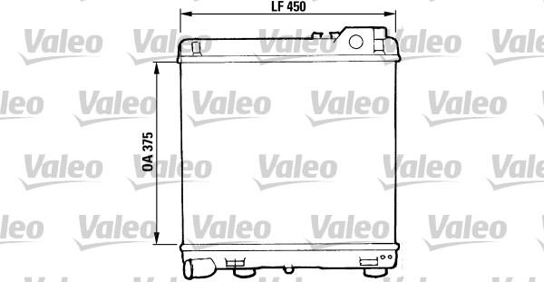 Valeo 819369 - Radiators, Motora dzesēšanas sistēma autodraugiem.lv