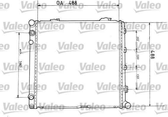 Valeo 819373 - Radiators, Motora dzesēšanas sistēma autodraugiem.lv