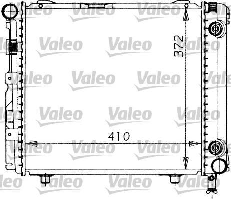 Valeo 819201 - Radiators, Motora dzesēšanas sistēma autodraugiem.lv