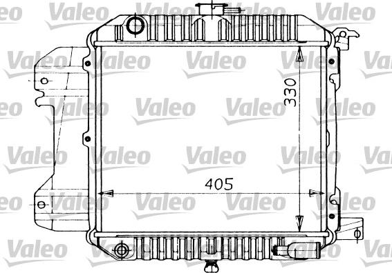 Valeo 819219 - Radiators, Motora dzesēšanas sistēma autodraugiem.lv