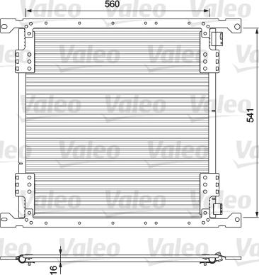 Valeo 815088 - Kondensators, Gaisa kond. sistēma autodraugiem.lv