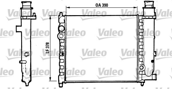 Valeo 816700 - Radiators, Motora dzesēšanas sistēma autodraugiem.lv