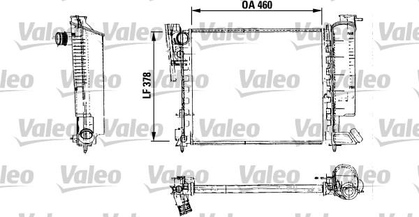 Valeo 816715 - Radiators, Motora dzesēšanas sistēma autodraugiem.lv