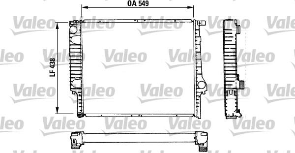 Valeo 810947 - Radiators, Motora dzesēšanas sistēma autodraugiem.lv