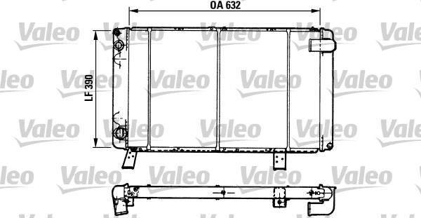 Valeo 810918 - Radiators, Motora dzesēšanas sistēma autodraugiem.lv