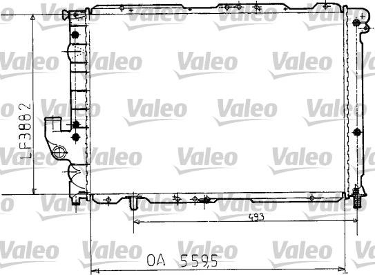 Valeo 810986 - Radiators, Motora dzesēšanas sistēma autodraugiem.lv