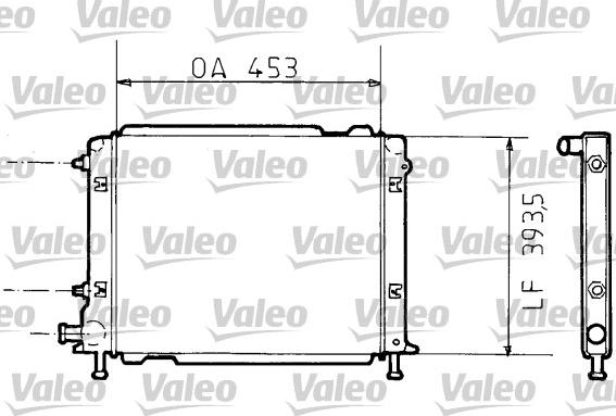Valeo 810988 - Radiators, Motora dzesēšanas sistēma autodraugiem.lv