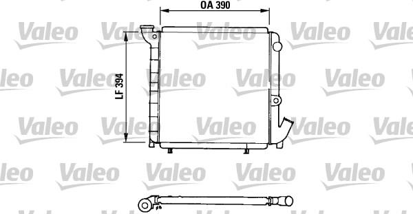 Valeo 810927 - Radiators, Motora dzesēšanas sistēma autodraugiem.lv