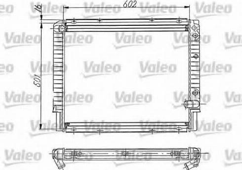 Valeo 810974 - Radiators, Motora dzesēšanas sistēma autodraugiem.lv