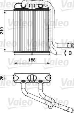 Valeo 811524 - Siltummainis, Salona apsilde autodraugiem.lv