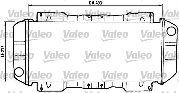 Valeo 811046 - Radiators, Motora dzesēšanas sistēma autodraugiem.lv