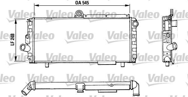Valeo 811010 - Radiators, Motora dzesēšanas sistēma autodraugiem.lv