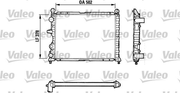 Valeo 811071 - Radiators, Motora dzesēšanas sistēma autodraugiem.lv