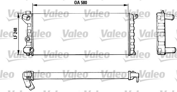 Valeo 811 392 - Radiators, Motora dzesēšanas sistēma autodraugiem.lv