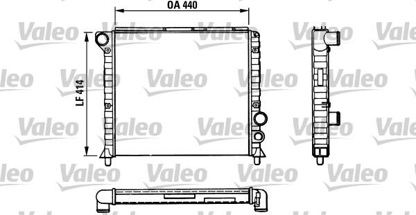 Valeo 811389 - Radiators, Motora dzesēšanas sistēma autodraugiem.lv