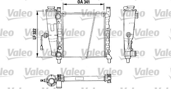 Valeo 811386 - Radiators, Motora dzesēšanas sistēma autodraugiem.lv