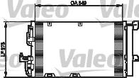 Valeo 818047 - Kondensators, Gaisa kond. sistēma autodraugiem.lv