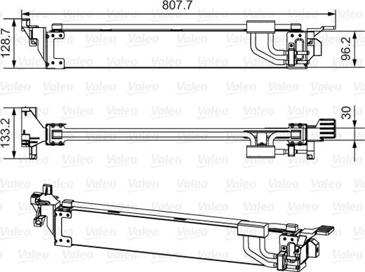 Valeo 818248 - Eļļas radiators, Motoreļļa autodraugiem.lv