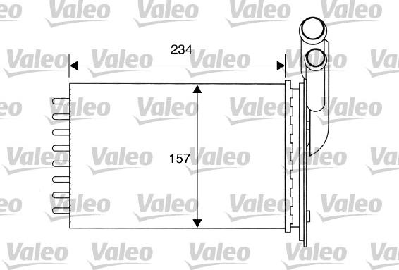 Valeo 812157 - Radiators, Motora dzesēšanas sistēma autodraugiem.lv
