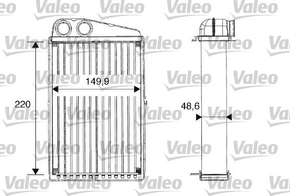 Valeo 812247 - Radiators, Motora dzesēšanas sistēma autodraugiem.lv