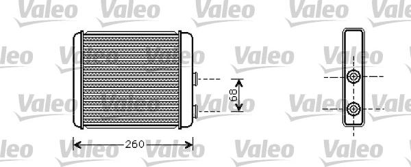 Valeo 812285 - Radiators, Motora dzesēšanas sistēma autodraugiem.lv