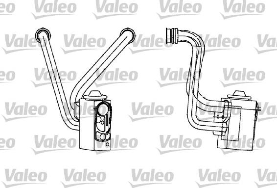 Valeo 817466 - Iztvaikotājs, Gaisa kondicionēšanas sistēma autodraugiem.lv