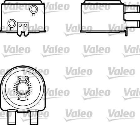 Valeo 817704 - Eļļas radiators, Motoreļļa autodraugiem.lv