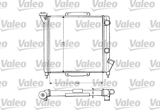 Valeo 883959 - Radiators, Motora dzesēšanas sistēma autodraugiem.lv