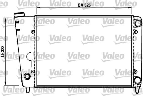 Valeo 883905 - Radiators, Motora dzesēšanas sistēma autodraugiem.lv