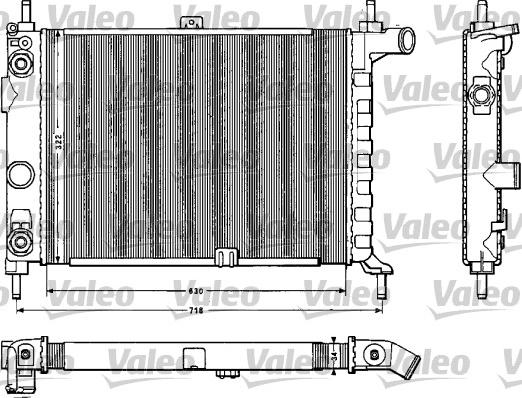 Valeo 883859 - Radiators, Motora dzesēšanas sistēma autodraugiem.lv