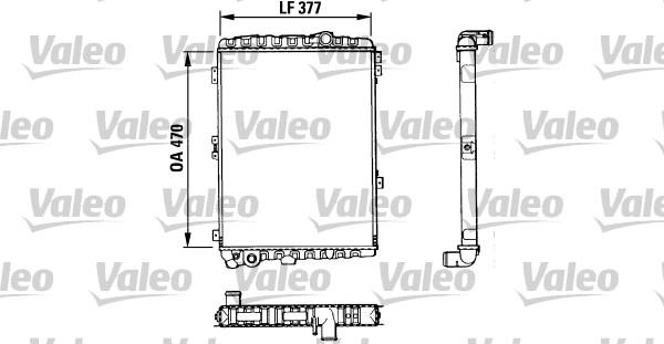 Valeo 883864 - Radiators, Motora dzesēšanas sistēma autodraugiem.lv