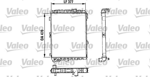 Valeo 883863 - Radiators, Motora dzesēšanas sistēma autodraugiem.lv