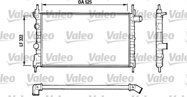 Valeo 883881 - Radiators, Motora dzesēšanas sistēma autodraugiem.lv