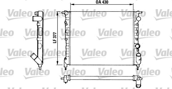 Valeo 883875 - Radiators, Motora dzesēšanas sistēma autodraugiem.lv