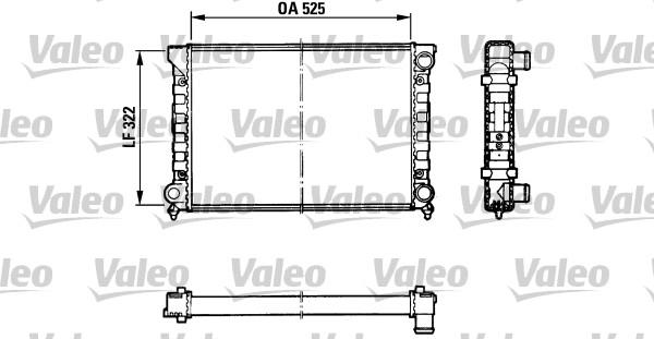 Valeo 883870 - Radiators, Motora dzesēšanas sistēma autodraugiem.lv