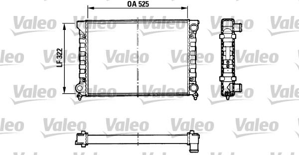 Valeo 883878 - Radiators, Motora dzesēšanas sistēma autodraugiem.lv