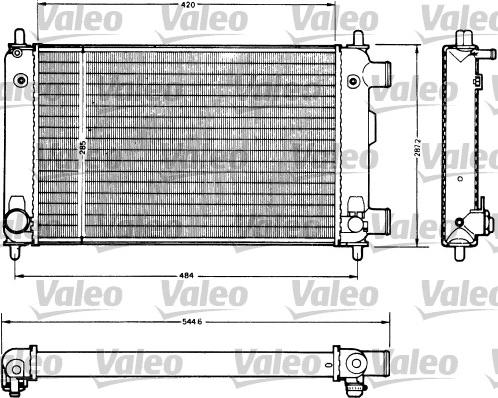 Valeo 883759 - Radiators, Motora dzesēšanas sistēma autodraugiem.lv