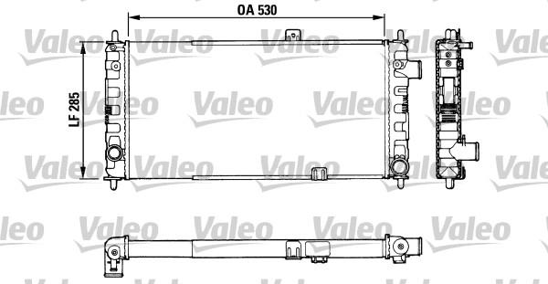 Valeo 883751 - Radiators, Motora dzesēšanas sistēma autodraugiem.lv